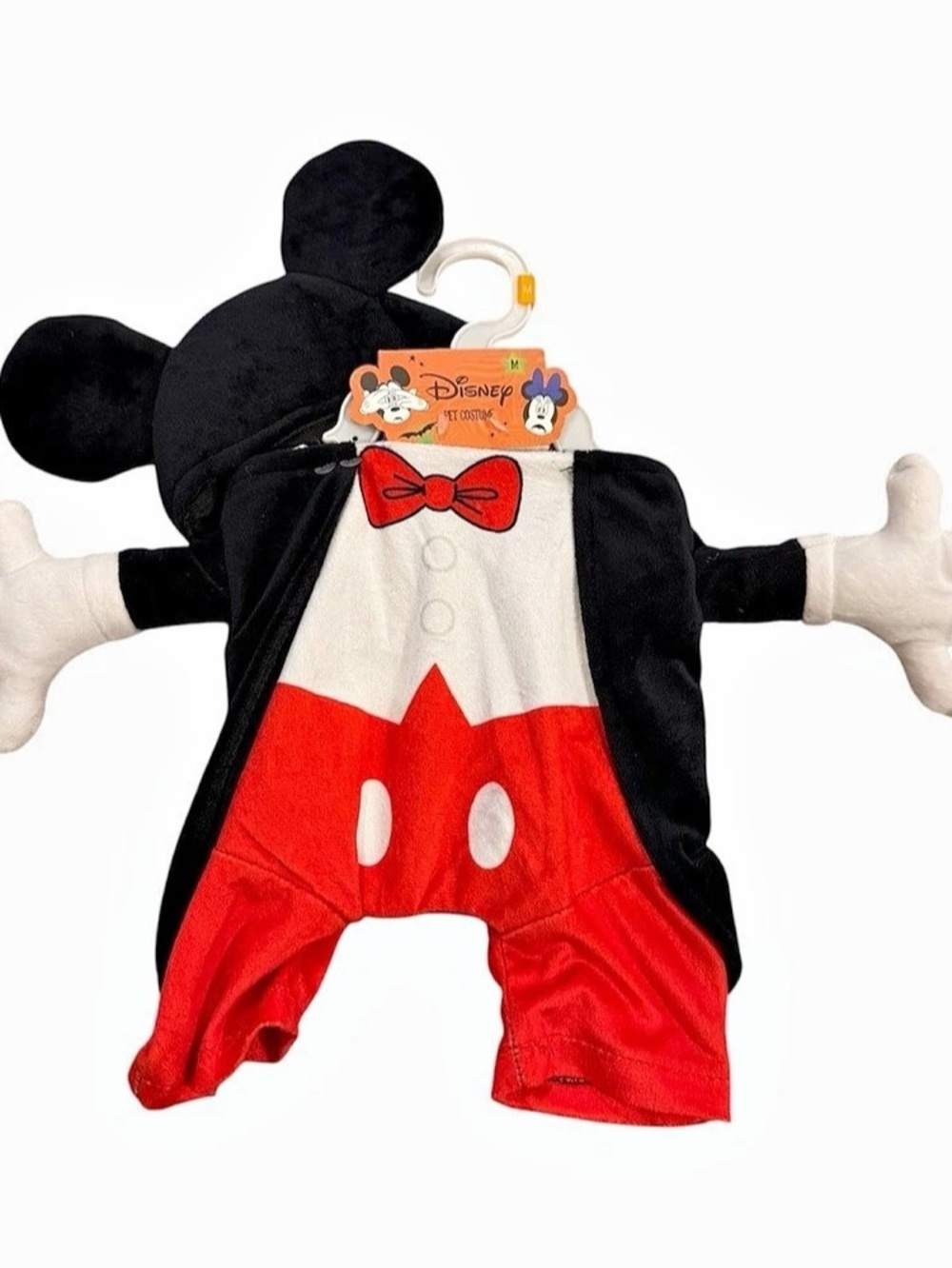 Disney Mickey Mouse Pet Costume Dog Size Medium - NWT